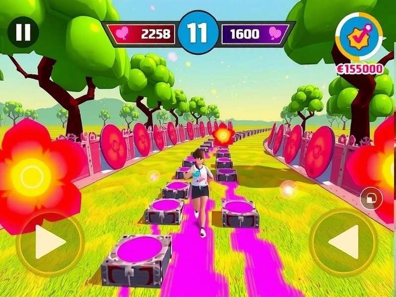 Holi Color Run Extreme Game Screenshot